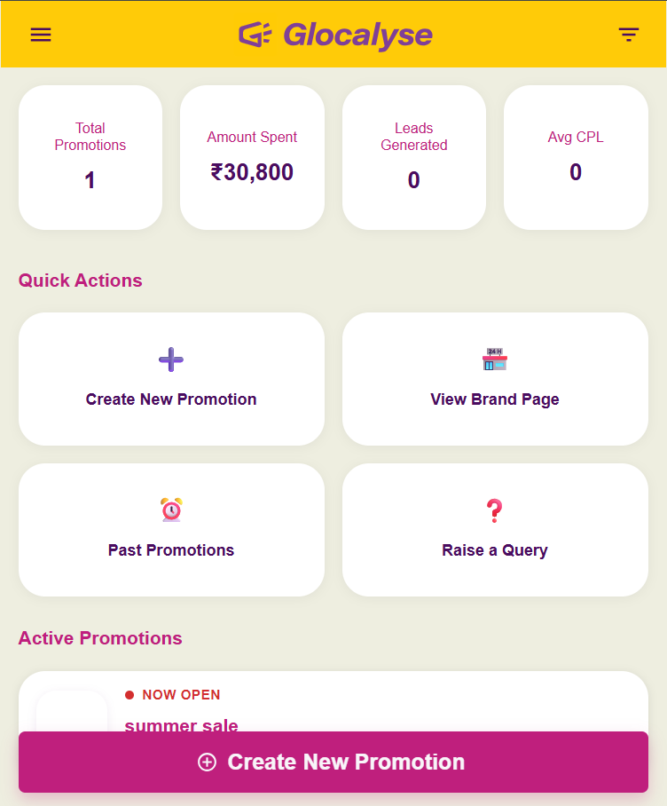 Growth analytics dashboard